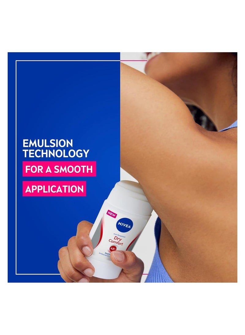 Nivea Antiperspirant Stick for Women 72h Protection Dry Comfort Quick Dry 50ml - Image 2